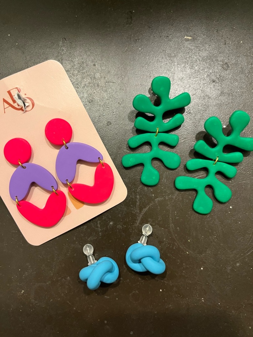 Resin Earrings - Unbranded